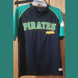 Pirates Kids Shirt - Black and Green